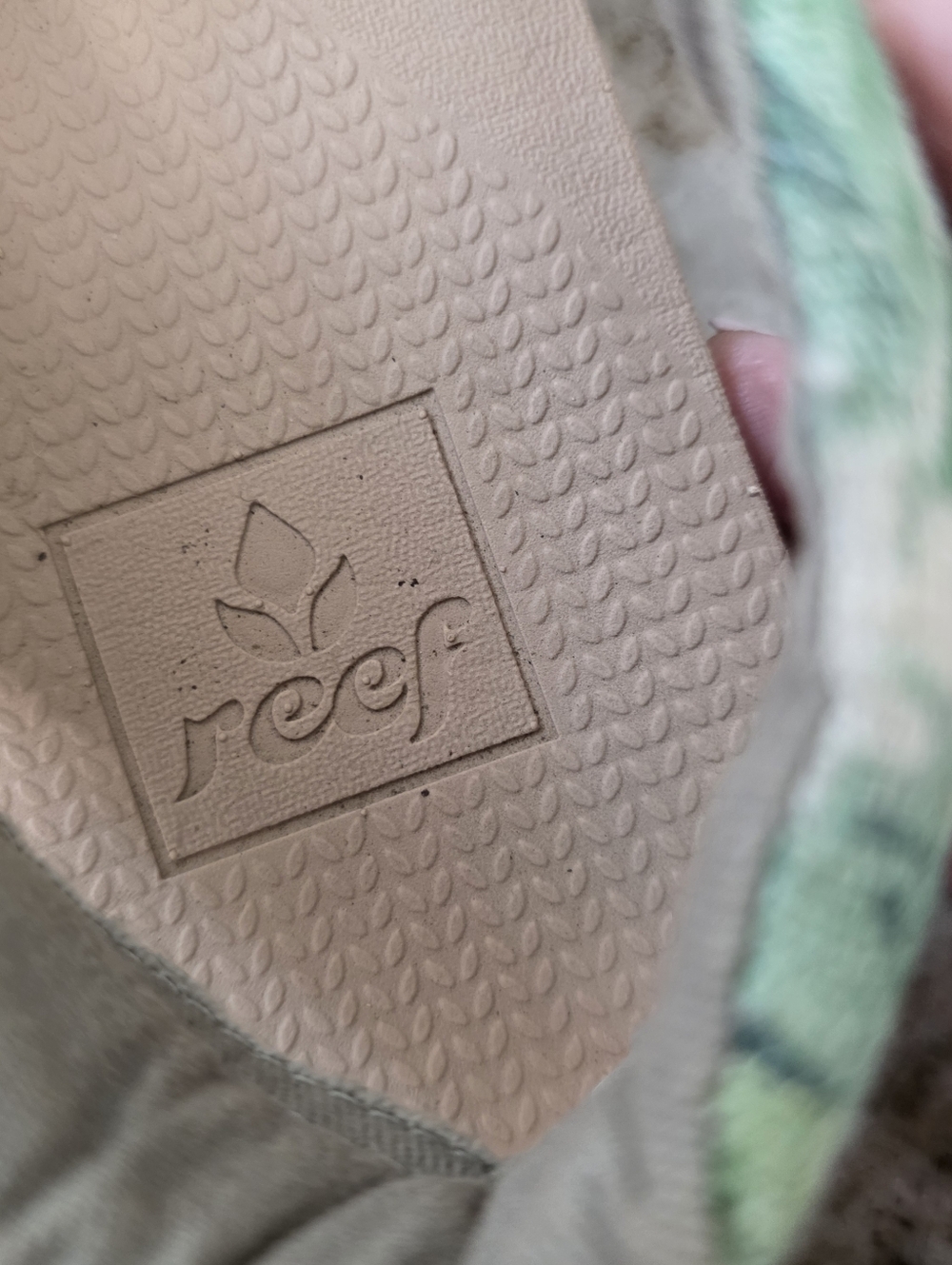 Reef Women's Escape Sling Prints Natural Palms Women's Size 8 - Picture 7 of 9
